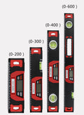 Digitales Wasserwaage-Messgerät 0-200 mm rot | LuxeStyle