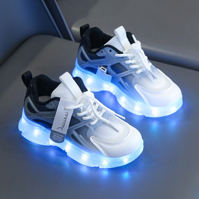 Leuchtende Kinder-Sneaker