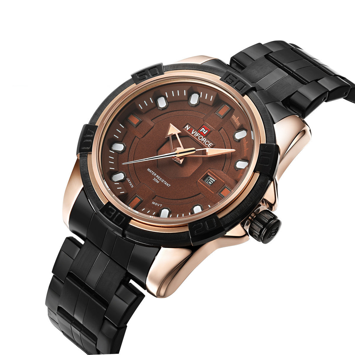 Lingxiang Quarzuhr mit Mineralglas – Bild 6 | LuxeStyle