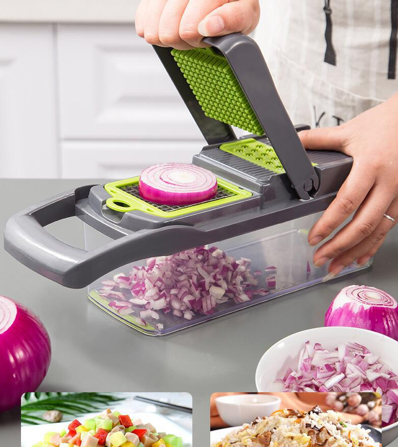 Multifunktionaler Gemüseschneider 7-in-1