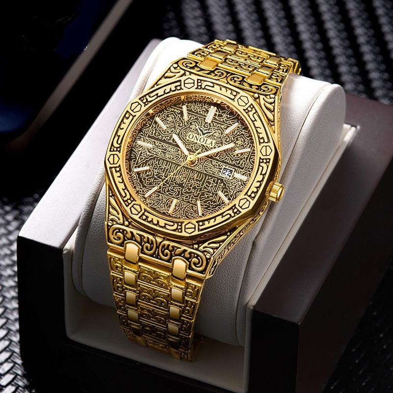 Quarzuhr mit Stahlband | LuxeStyle