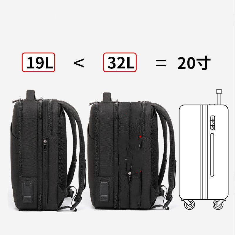 Grosses USB-Computer-Backpack 32L – Bild 4 | LuxeStyle