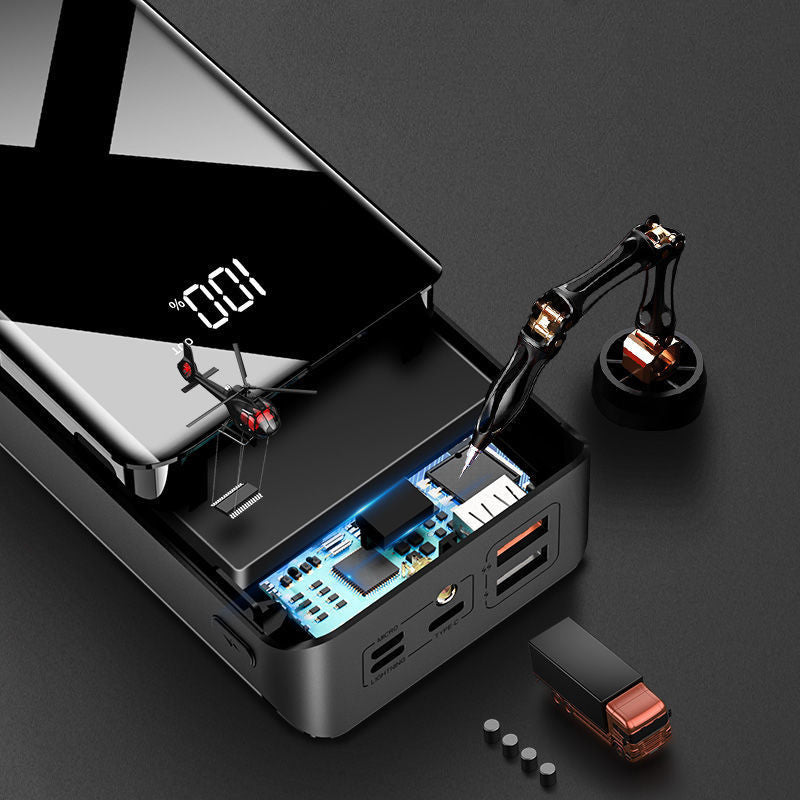 30000 mAh Powerbank mit LCD-Display