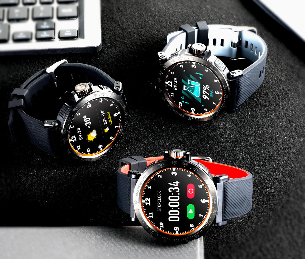 K18 Multi-Sport Smartwatch mit Touchscreen – Bild 2 | LuxeStyle