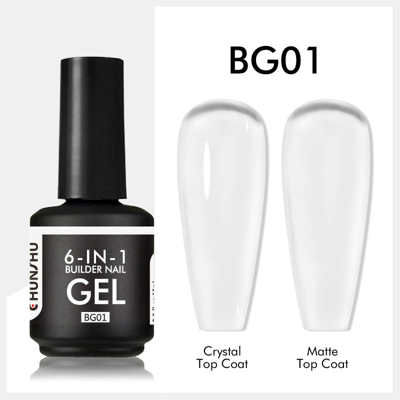 6-in-1 Verlängerungsgel für Nägel, 15ml – Bild 20 | LuxeStyle