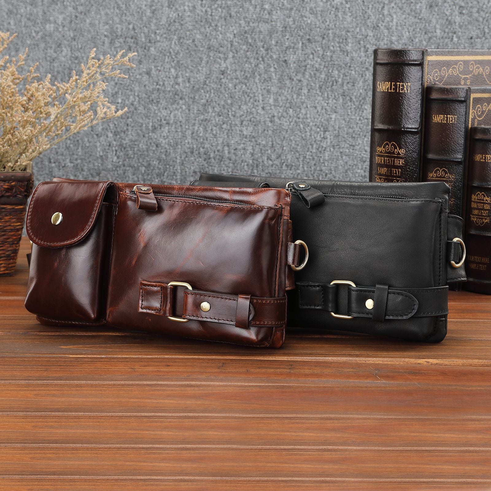 Koreanischer Herren-Gürteltasche Outdoor-Sport