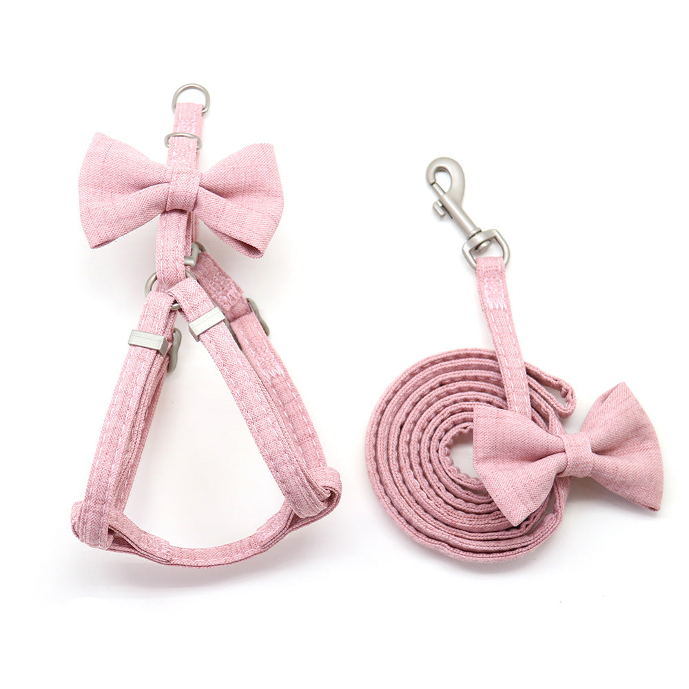 Halsband- oder Brustgeschirr-Set mit Leine – Bild 6 | LuxeStyle