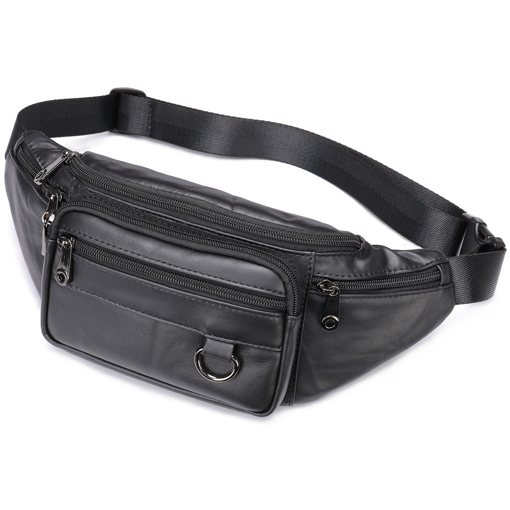 Leder-Handytasche für Herren, Crossbody