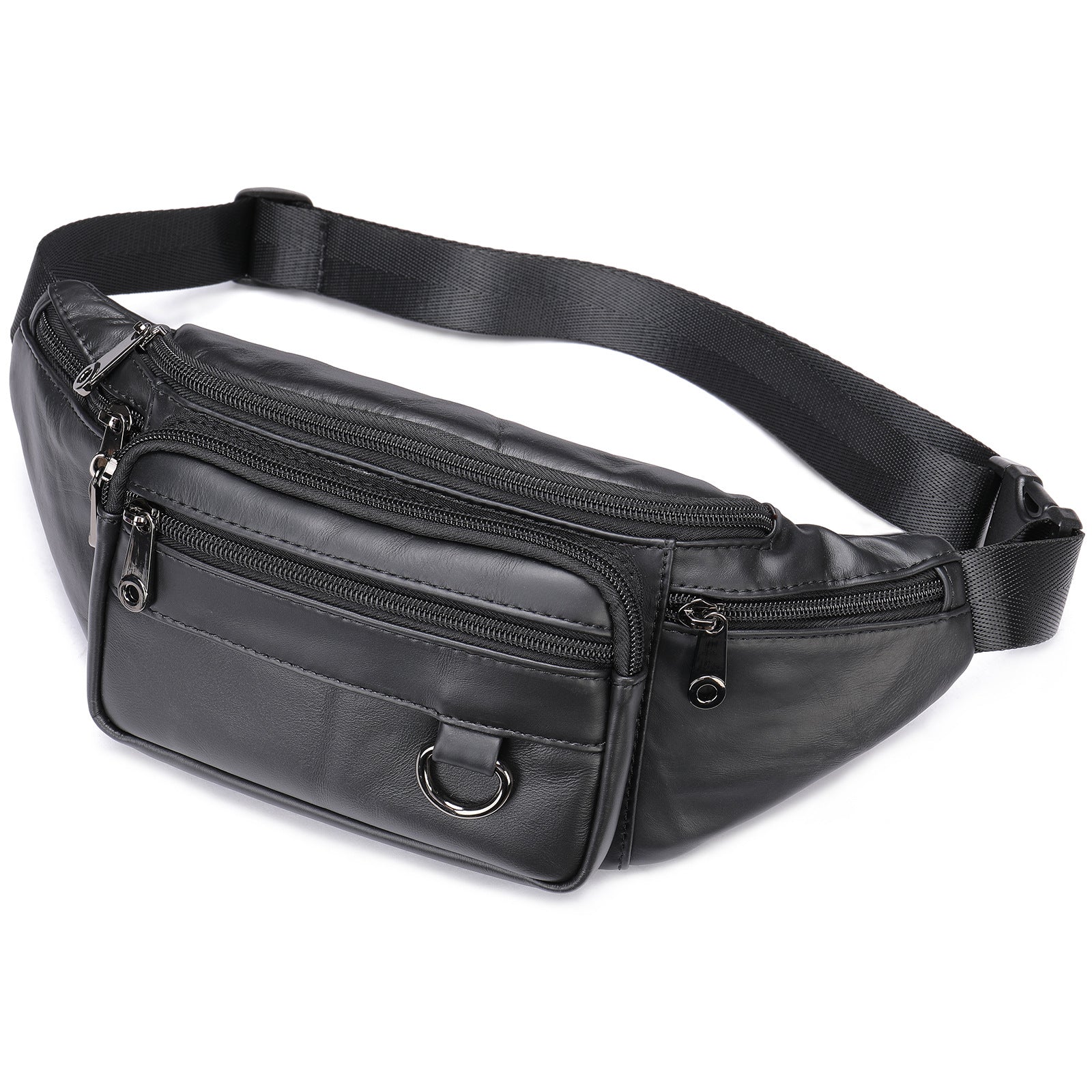Leder-Handytasche für Herren, Crossbody