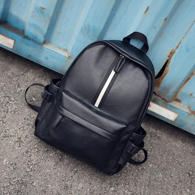 Rucksack aus PU-Leder für Damen und Herren – Bild 3 | LuxeStyle