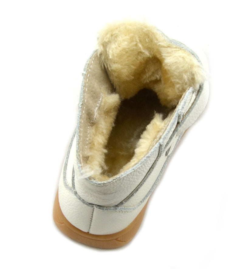 Kinder-Kunstlederstiefel mit runder Kappe – Bild 3 | LuxeStyle