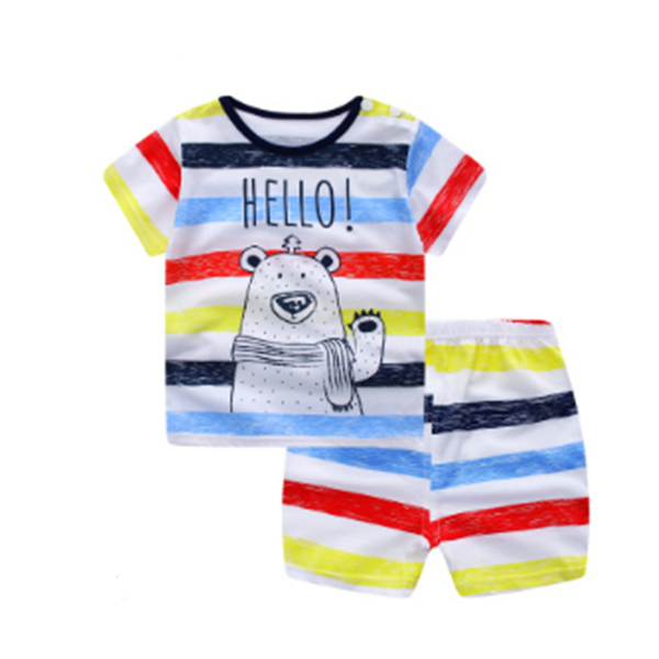 Baby Sommer Set – T-Shirt & Shorts für Mädchen & Jungen