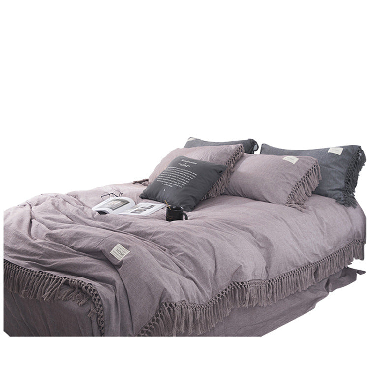 Nordisches Baumwoll-Bettwäsche-Set – Bild 1 | LuxeStyle
