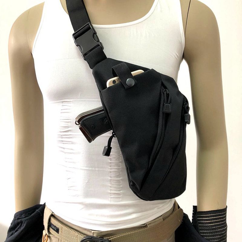 Sportliche Crossbody-Chestbag aus Nylon – Bild 7 | LuxeStyle