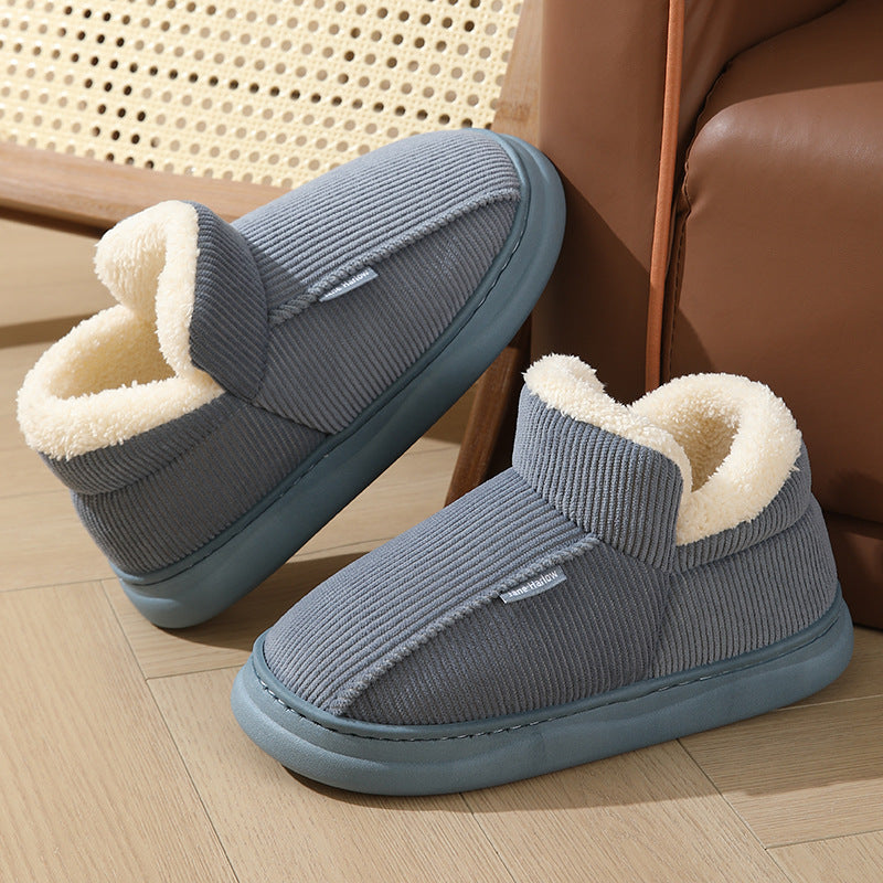 Gefütterte Indoor-Baumwollschuhe – Bild 6 | LuxeStyle