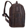 Leder-Reise-Rucksack für 17-Zoll-Laptop | LuxeStyle