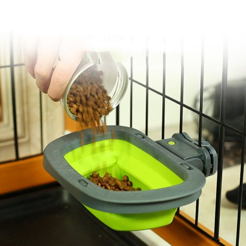 Flexible Futter- und Wasserschüssel mit Klappverschluss – Bild 4 | LuxeStyle