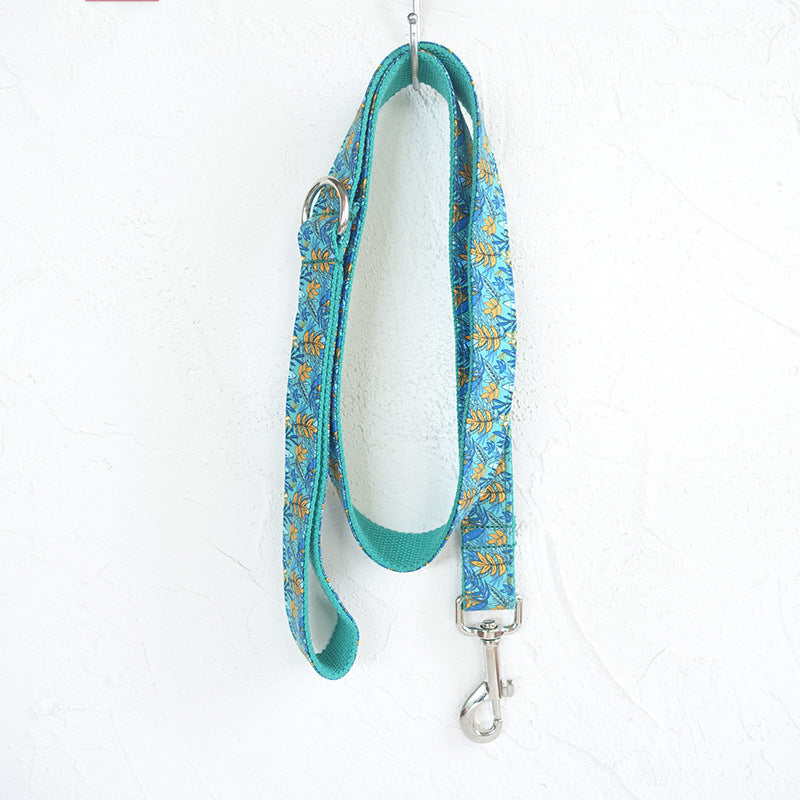 Hundehalsband mit Zugseil-Leine | LuxeStyle