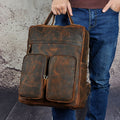 Lederrucksack für Jugendliche, Top-Leder, mittlere Grösse | LuxeStyle