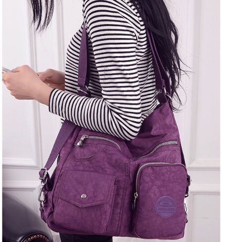 Wasserdichte Nylon Crossbody Bag