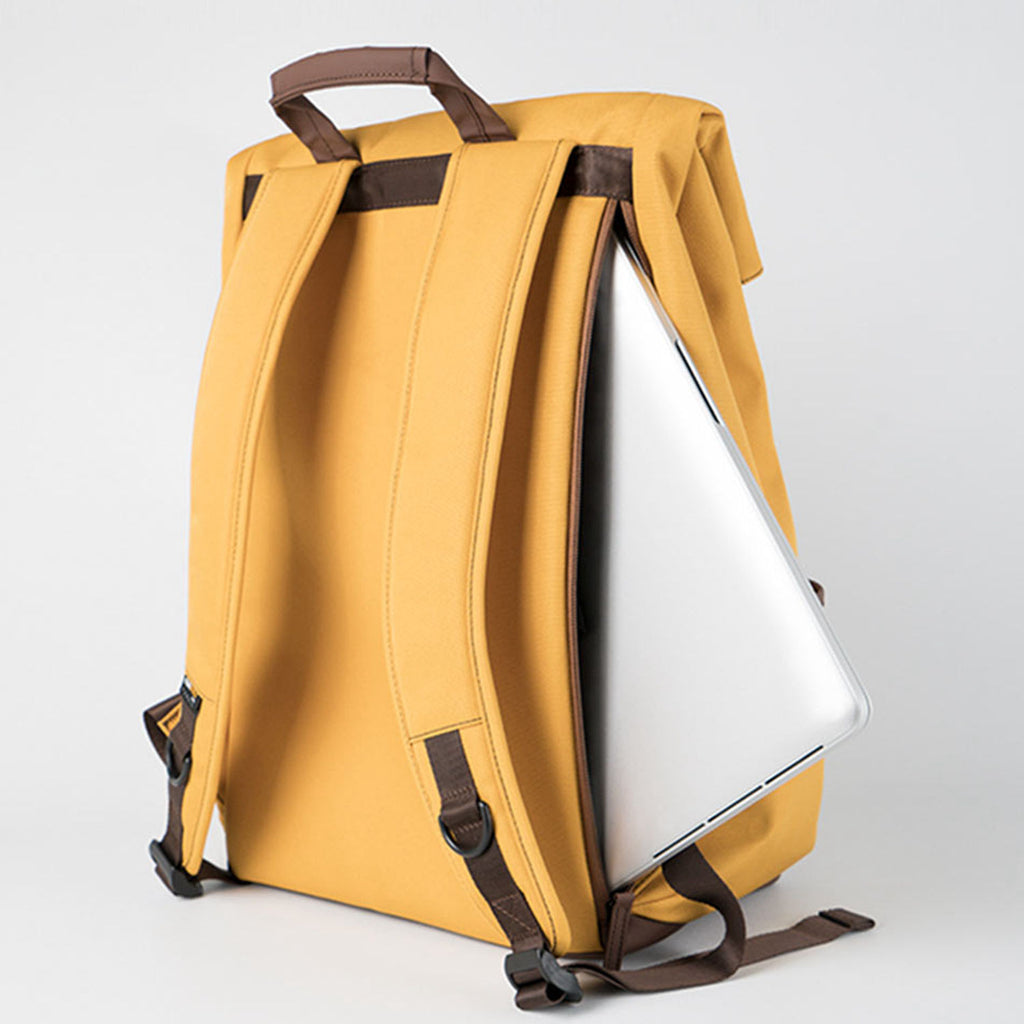Unifarbener Laptop-Rucksack | LuxeStyle