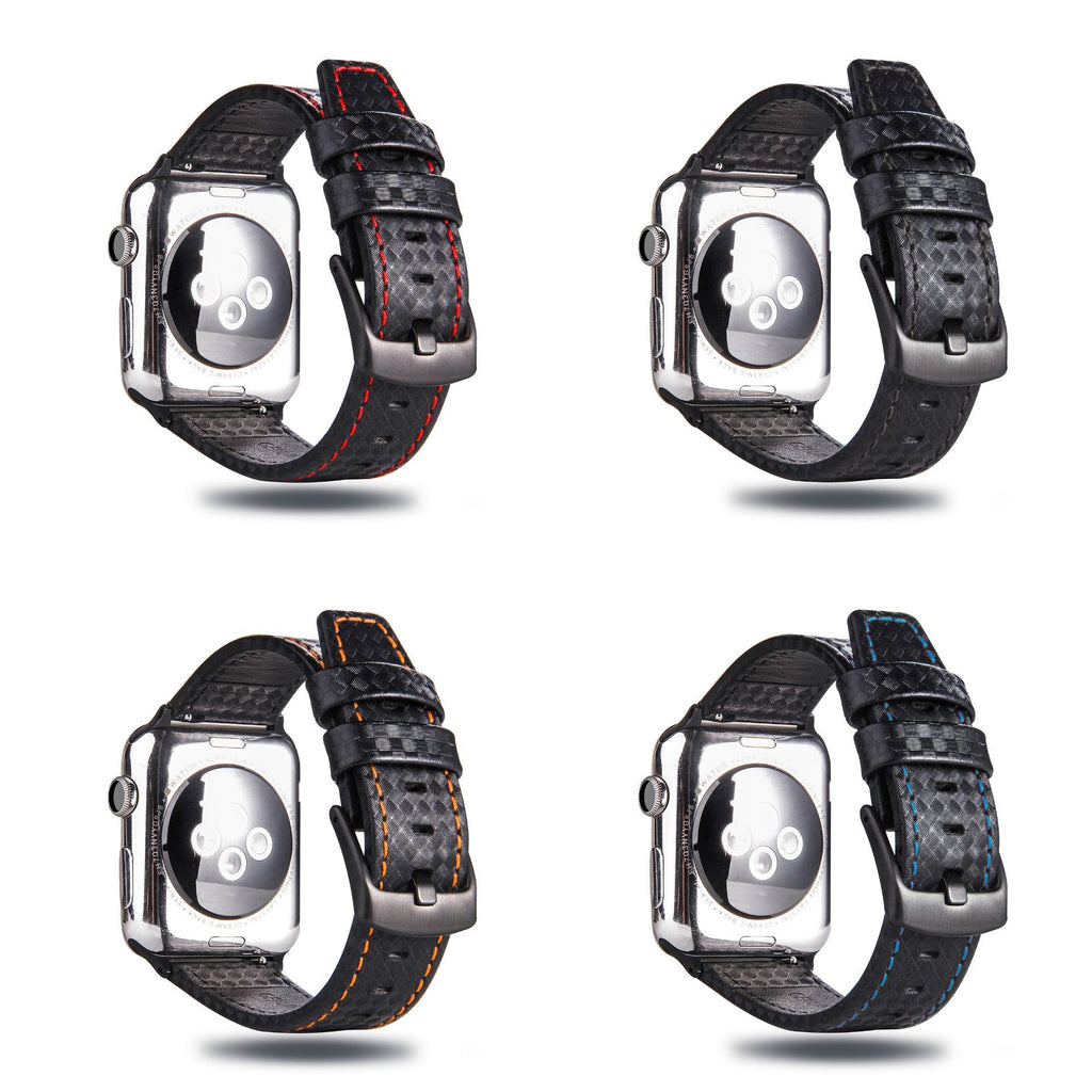 Carbon Fiber Lederarmband für iPhone – Bild 7 | LuxeStyle