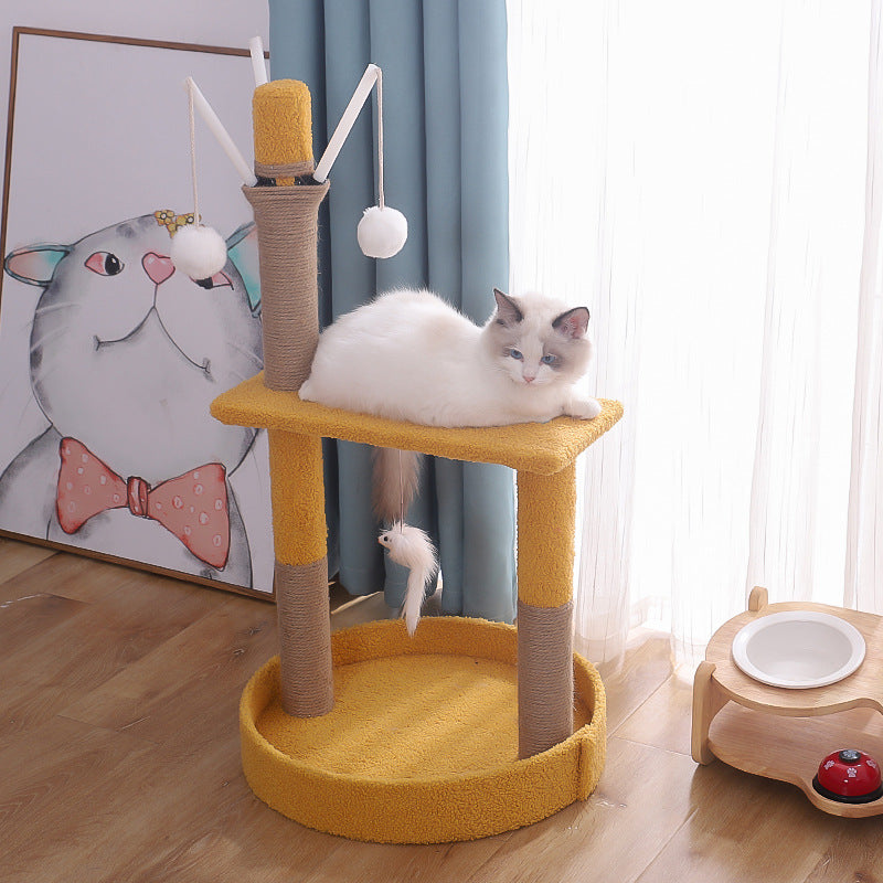 Klettergerüst mit Liegefläche für Katzen