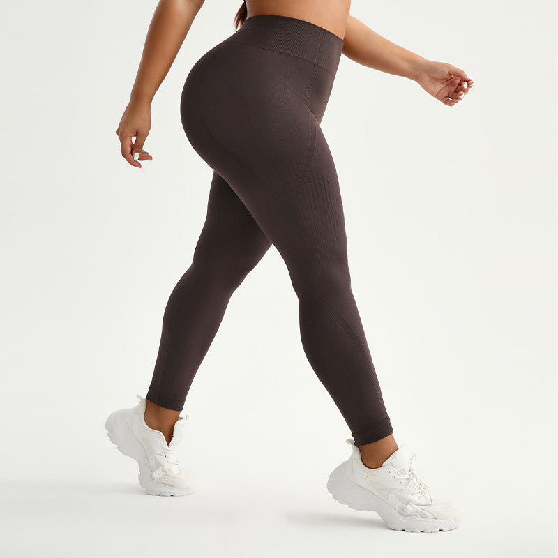 High-Waist Yoga-Pants mit Beutlifting-Effekt