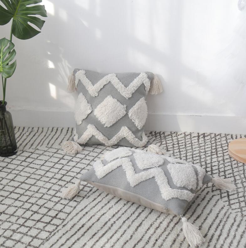 Frien Kissenhülle Canvas getuftet – Bild 9 | LuxeStyle