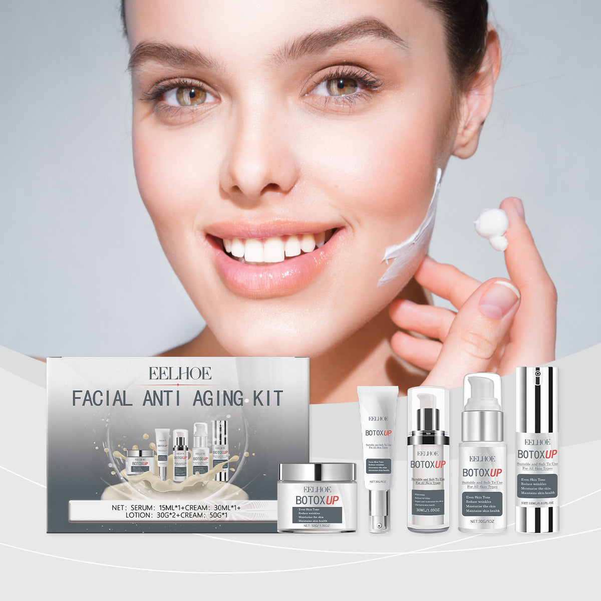 Feuchtigkeitspflege-Set für das Gesicht | LuxeStyle