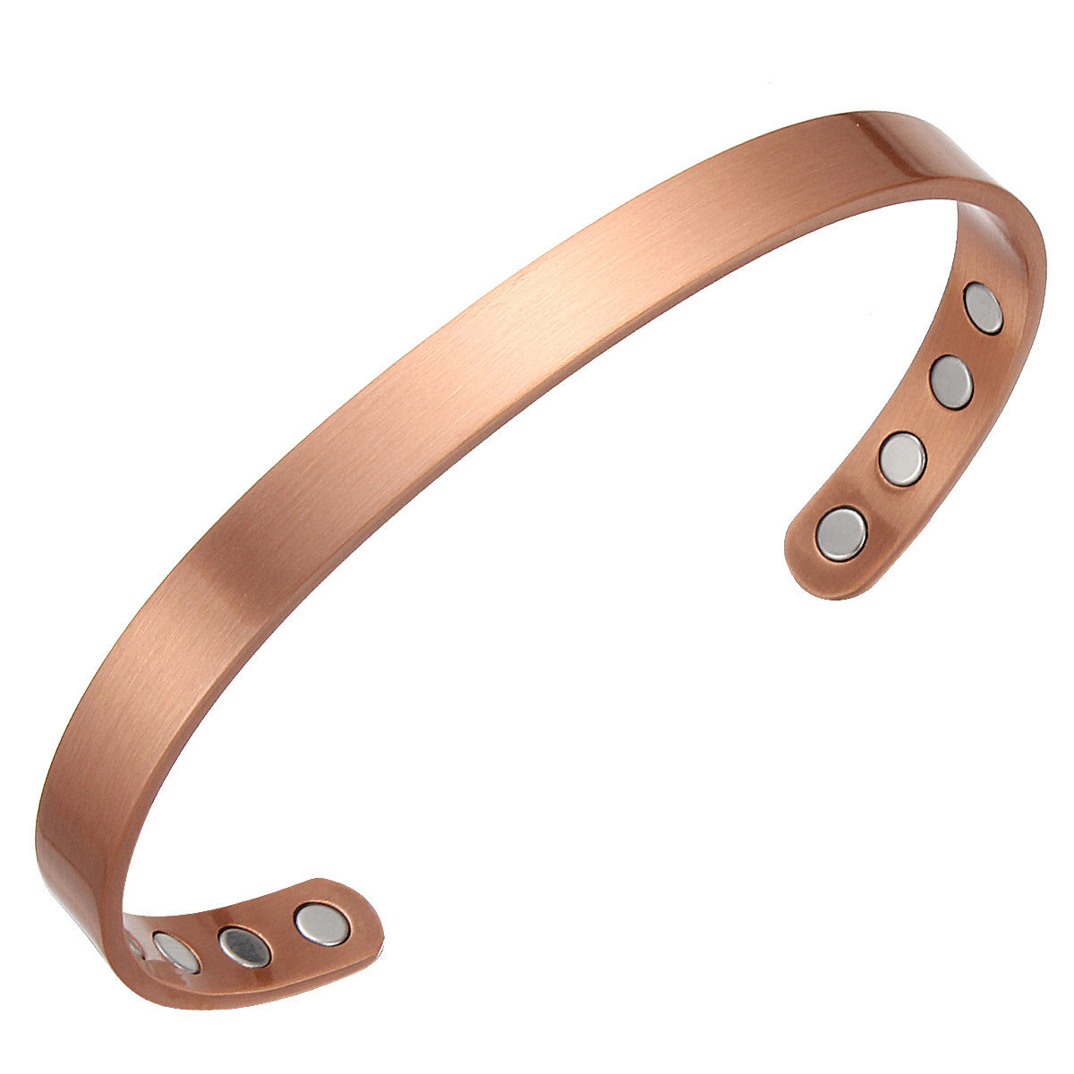 Kupfer Armreif & Ring Set mit Magneten