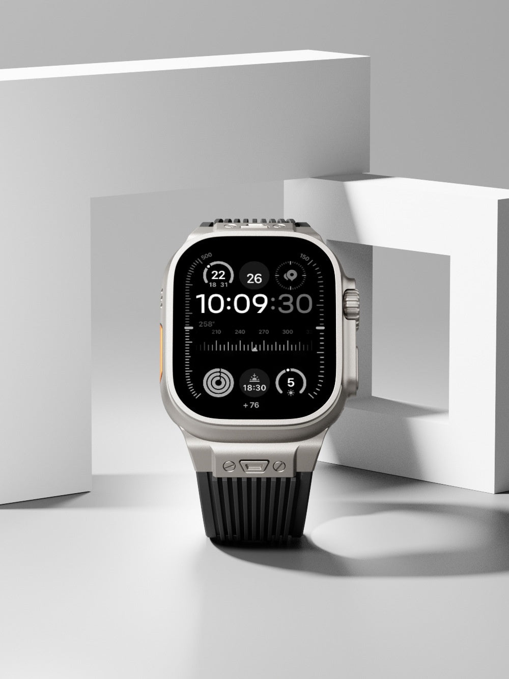 Minimalistisches Silikonarmband für Apple Watch – Bild 12 | LuxeStyle