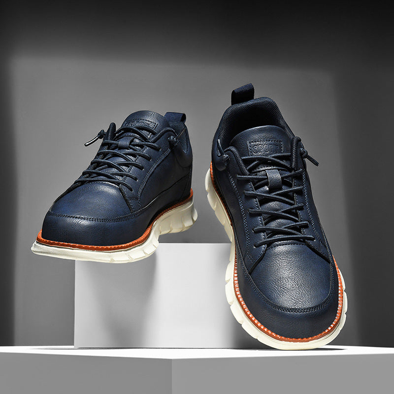 Weisses Sneaker-Schuh Paar für Herren – Bild 6 | LuxeStyle