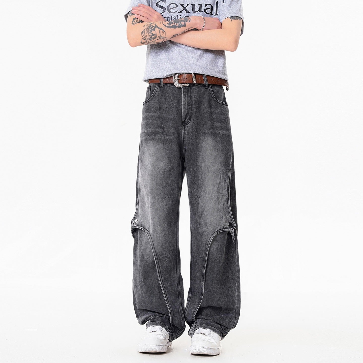 Herren American-Style Gradient Jeans