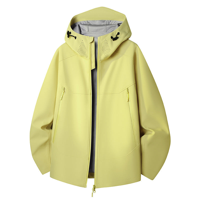 Wasserdichte Outdoor-Softshelljacke für Herren