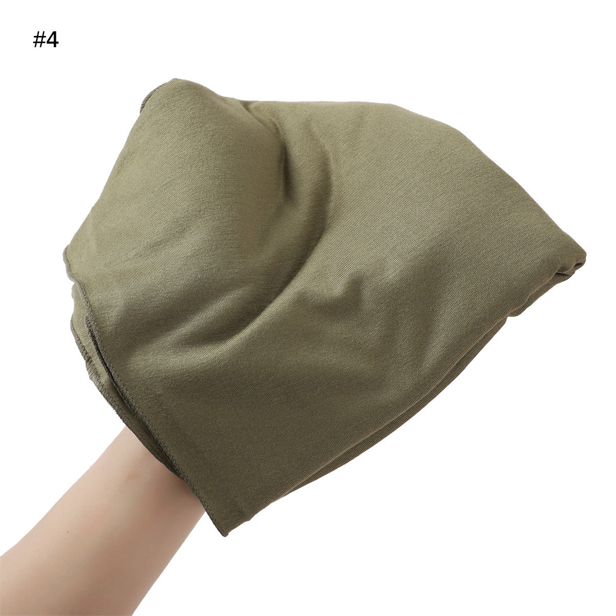 Unifarbener Kopftuch-Turban aus Modal – Bild 12 | LuxeStyle
