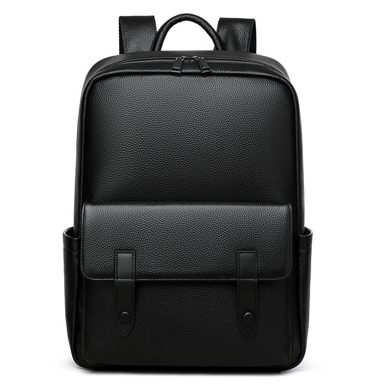 Grosses Leder-Rucksack-Set
