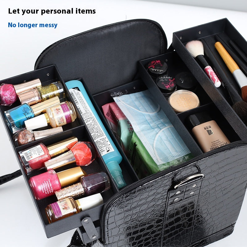 Handliches Kosmetik-Set mit grossem Fassungsvermögen – Bild 11 | LuxeStyle