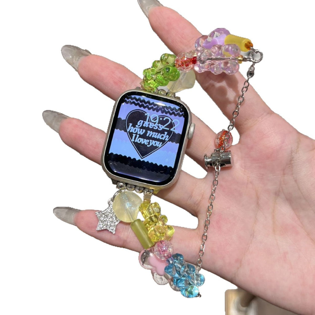Bunte Armbanduhr