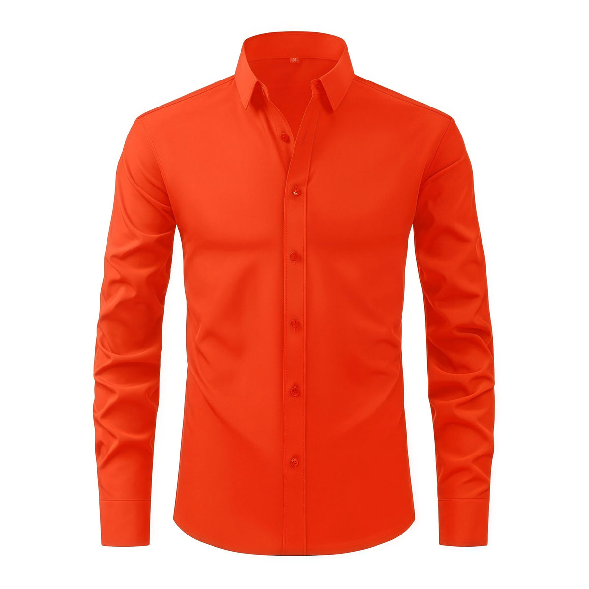 Dehnbares Slim-Fit Herrenhemd – Bild 3 | LuxeStyle