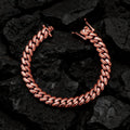 Cuban-Link Armband aus Edelstahl in Roségold | LuxeStyle