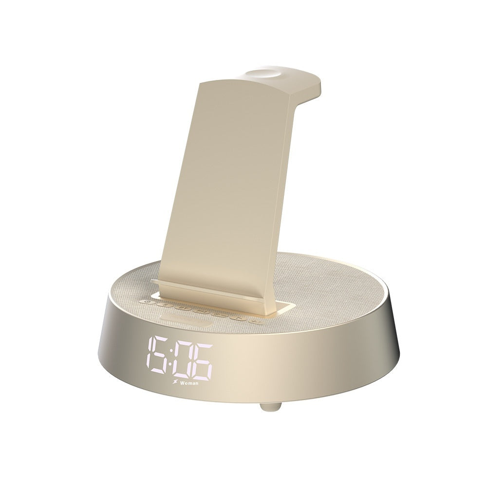 Bluetooth-Lautsprecher mit Wecker und Ladefunktion