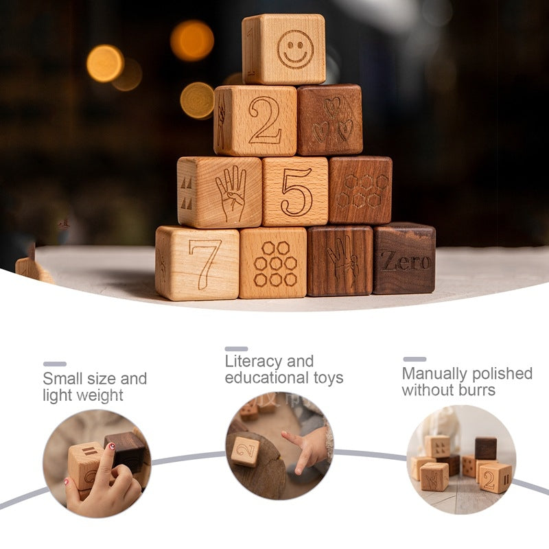 Baby Meilenstein-Würfel Set – Bild 8 | LuxeStyle