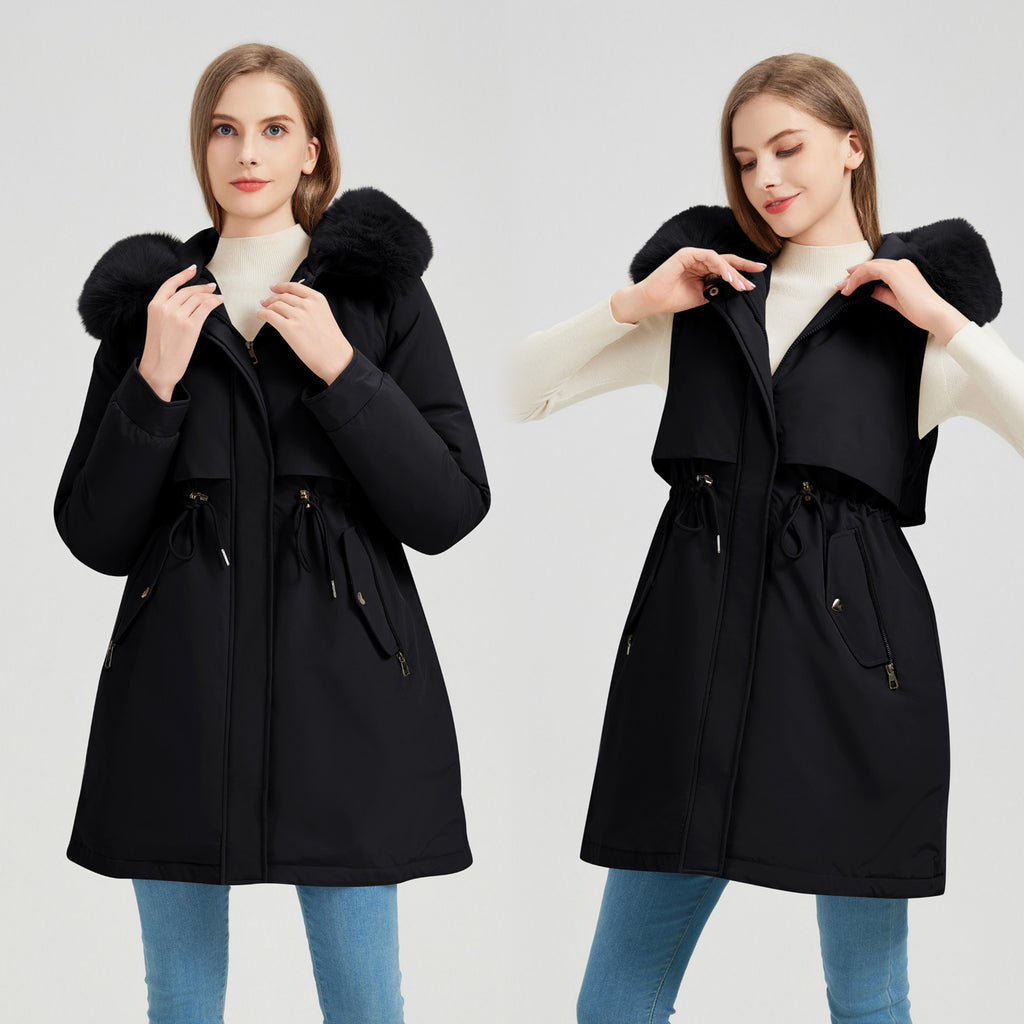 Koreanischer Taillenkodex-Overall in Schwarz – Bild 8 | LuxeStyle