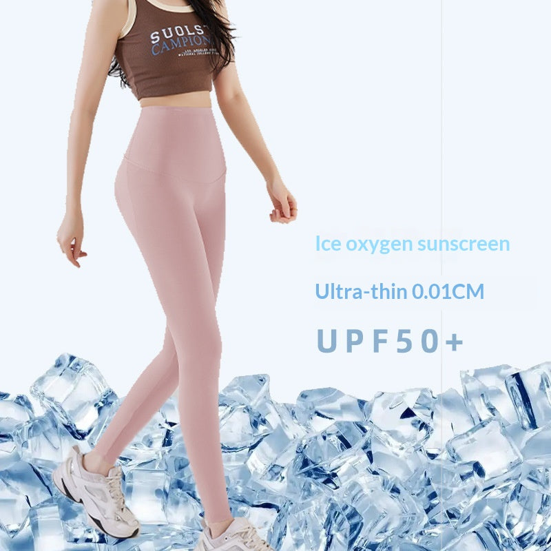Ultra-dünne Ice-Silk Leggings für den Sommer