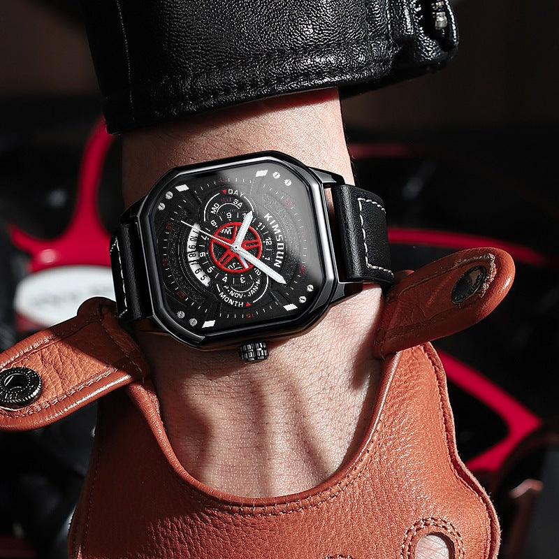 Schwarzes Armbanduhr