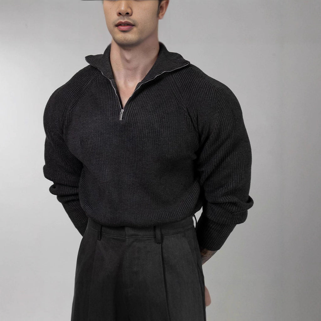 Herren Pullover Hoodie Wollpullover Mantel