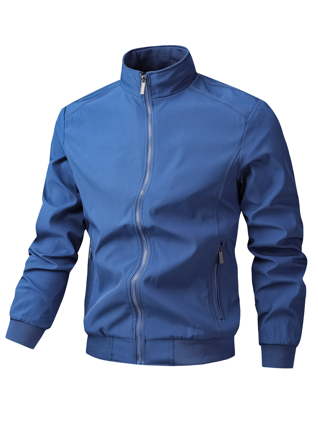 Herren Freizeitjacke mit Stehkragen