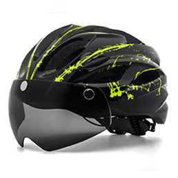 Velohelm mit integriertem Licht