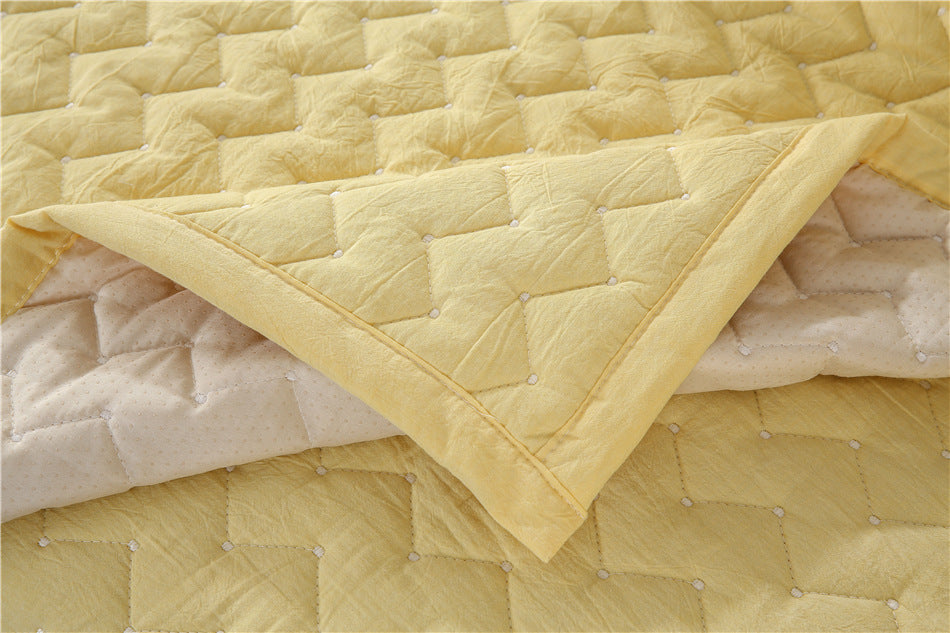 Gestepptes Sofa-Kissen aus Baumwolle – Bild 4 | LuxeStyle